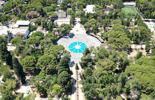 Bornova'da Kuzey Yıldızı parladı: Büyükpark'ın simge havuzu yenilendi