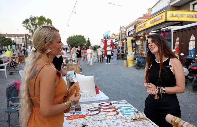 Çeşme’de Kadın Emeği Gece Pazarları açılıyor: El emeği ürünler yaz boyunca sergilenecek