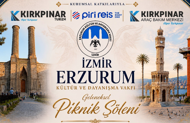 İzmir Erzurum Kültür ve Dayanışma Vakfı'ndan geleneksel piknik şölenine davet