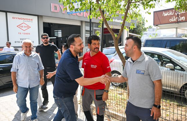 Başkan Eşki'den 3. Sanayi Sitesi'ne ziyaret