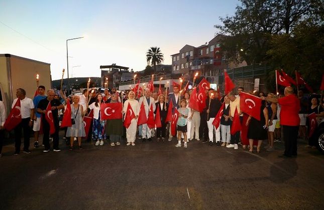 Menderes’te 30 Ağustos coşkusu iki gün sürdü