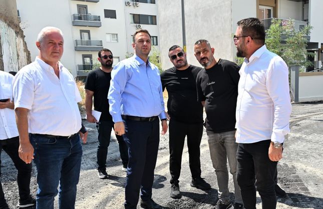 Bornova’da dönüşüm hızlandı: Kazım Dirik ve Erzene’de yollar yenileniyor