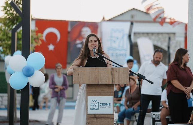 Alaçatı’da iki yeni yaşam alanı hizmete açıldı: Çocuk Etkinlik Merkezi ve Mavi Kelebek Anı Parkı