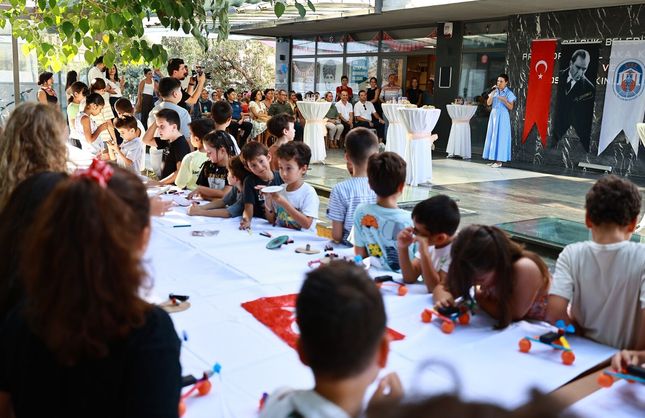 Efes Selçuklu çocuklar yaz okulunda geleceği kodladı
