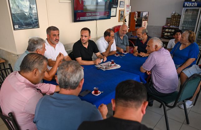Başkan Eşki Ümit Mahallesi’nde vatandaşlarla buluştu