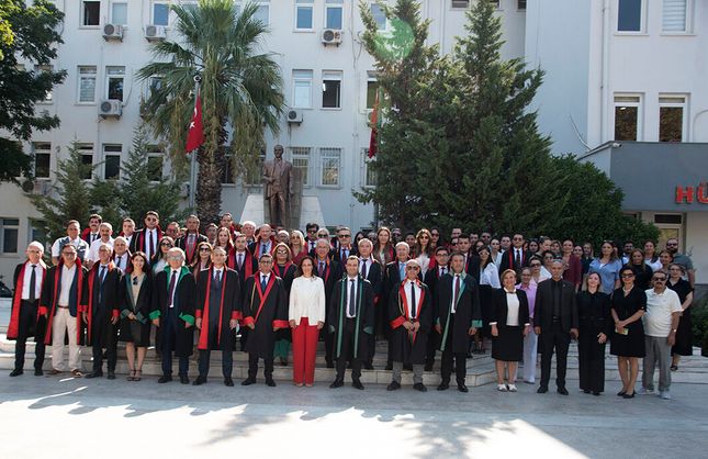 Karşıyaka’da yeni adli yıl başladı: Adalete güveni korumak görevimiz