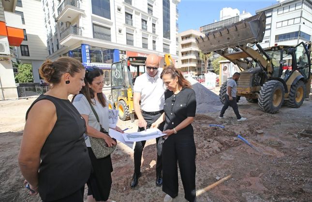 Karşıyaka’da bir sokak daha değişiyor: Çalışmalar yüzde 70 tamamlandı