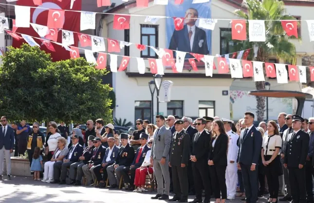 Çeşme’de Gaziler Günü için anlamlı tören