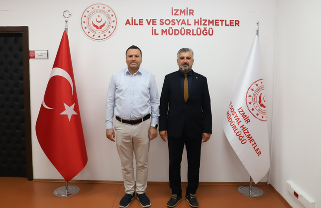 Halil Kocakabak’tan İl Müdürü Abdullah Kömürcüoğlu’na ziyaret