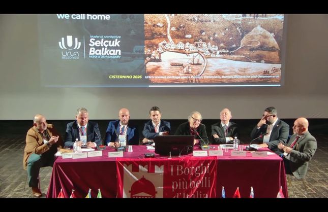 Başkan Balkan, İtalya’da Urla’nın yerel kalkınma modelini anlattı