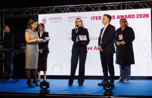 Merve Arkas’a uluslararası ödül: “Iter Vitis Ambassador 2026” seçildi