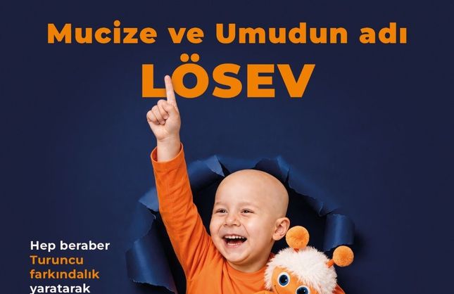 LÖSEV’den lösemi farkındalığı için turuncu çağrı