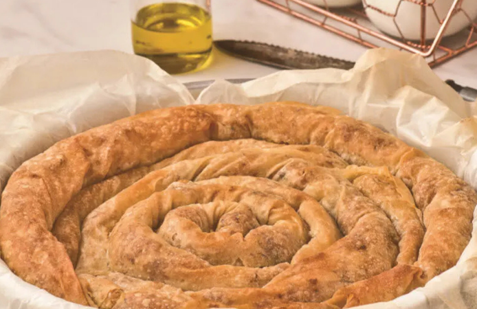 İzmir’in saklı lezzeti: Kiraz usulü nohutlu börek