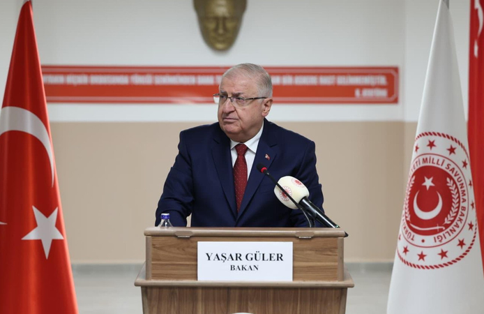 Bakan Güler: Ordumuz silahlı örgüt tehdidini bitirme noktasına getirmiştir