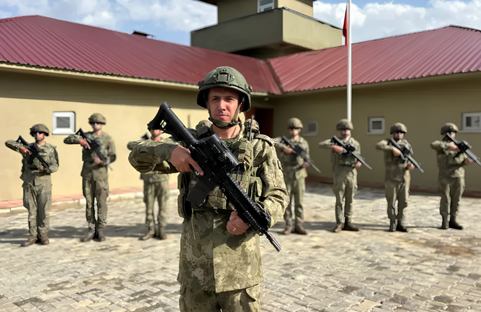 Sınırın sıfır noktasında bayram: Mehmetçik görev başında