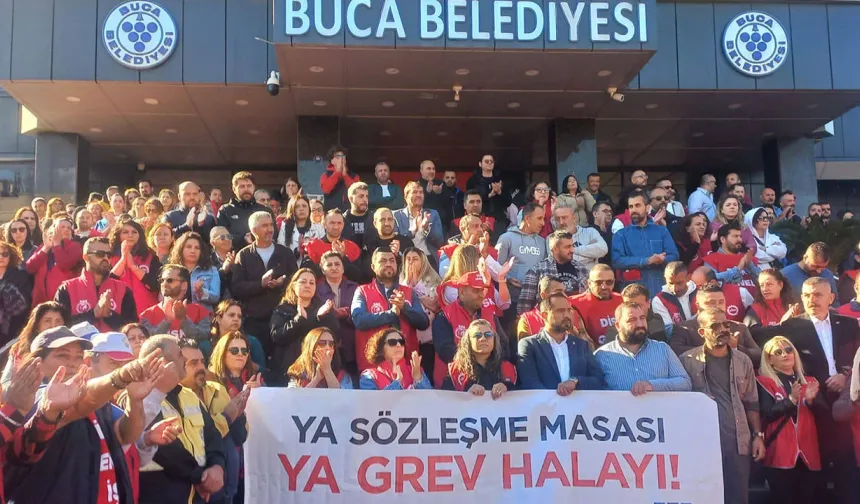 İzmir'de belediyelerde grev çanları!