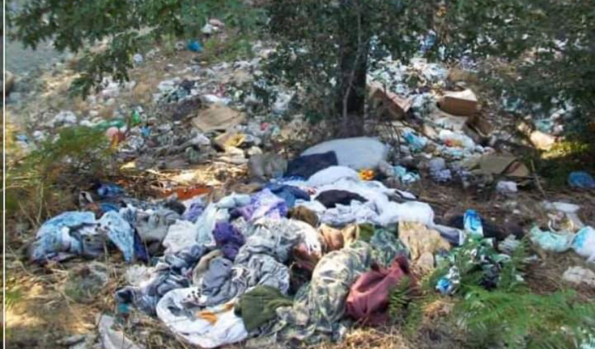 Bodrum'da yol kenarına çöp atan otobüs firmalarına ceza kesildi