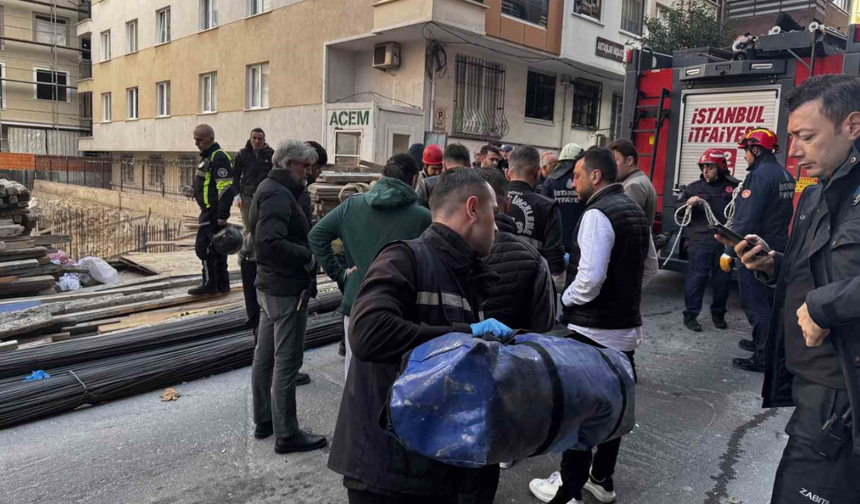 İstanbul'da inşaat işçisi işe başladığı gün düşerek öldü!