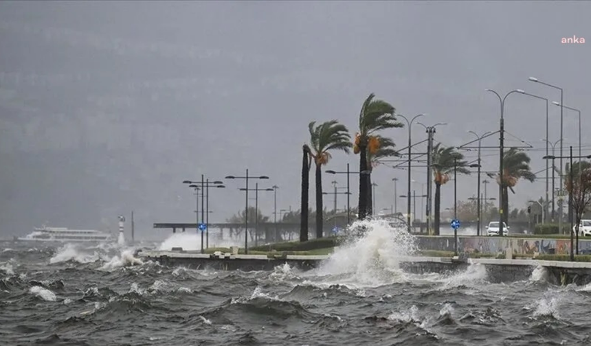 Ege Denizi’nde fırtına uyarısı