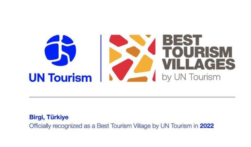 Birgi’ye "En İyi Turizm Köyü" logosu kullanım hakkı verildi!