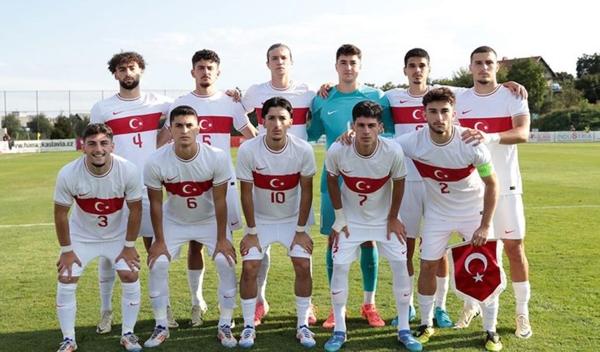 U20 Milli Takımı, Almanya’ya 2-0 Yenildi