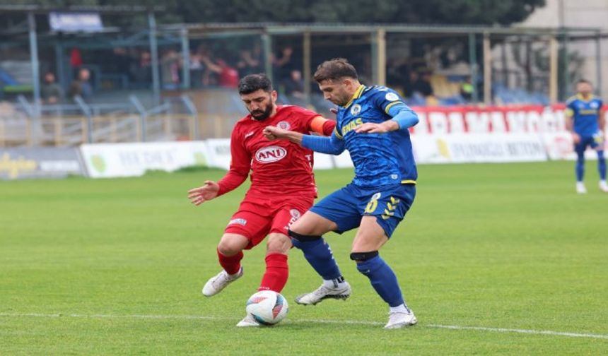 Evinde 3-1 mağlup olan Menemen FK, Play-Off'a veda etti