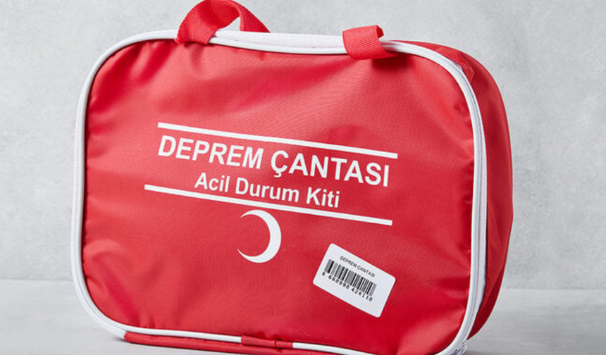 Depreme karşı hazırlık: Deprem çantasının içinde neler bulunmalıdır?
