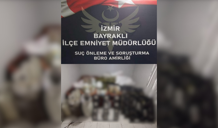 Bayraklı'da zehir tacirlerine darbe!