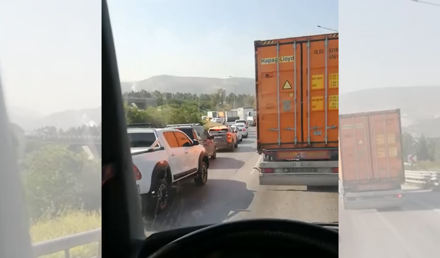 İzmir'de pazartesi sendromu trafikle başladı!