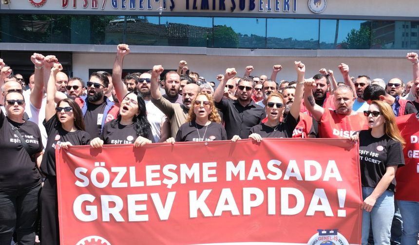 İZELMAN ve İZENERJİ işçileri greve hazırlar