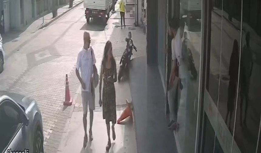 İzmir'de 3 yaşındaki çocuk, tek başına bindiği motosikletten düştü