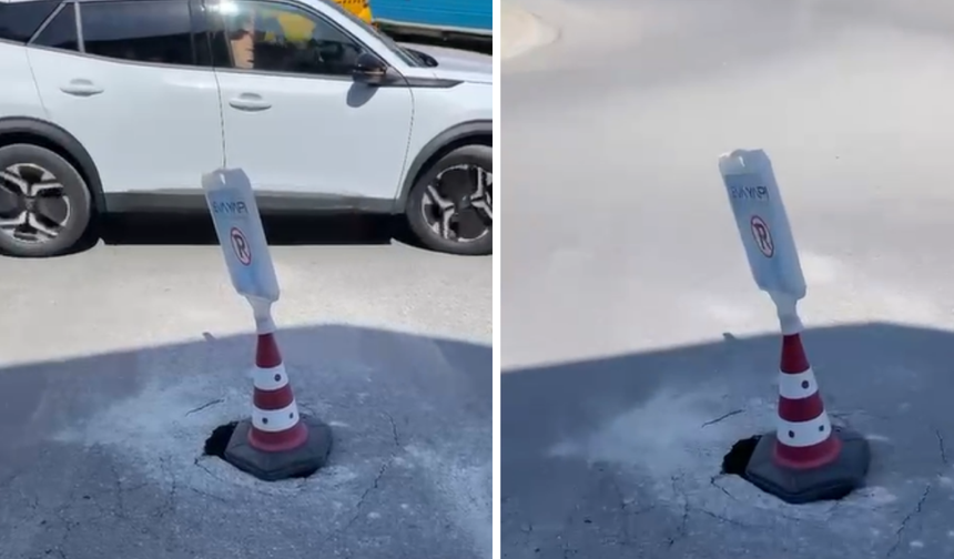 İzmir Buca’da yol çöktü: Güvenlik önlemleri yetersiz kaldı!