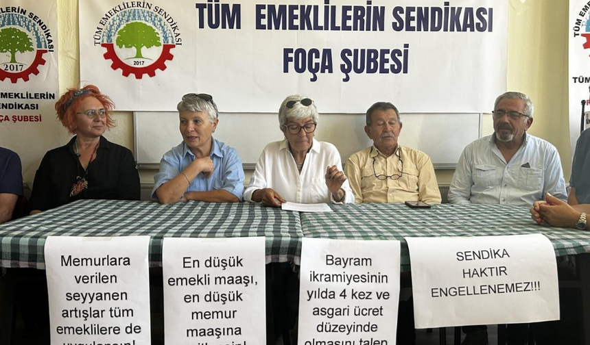 Foçalı emeklilerin talepleri, Bayram ikramiyesi yılda dört kez ve asgari ücret düzeyinde olmalı