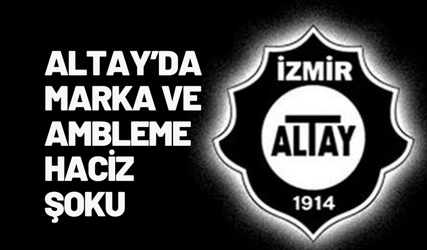 Borç batağında kulüp icralarla boğuşuyor: Altay’da marka ve ambleme de haciz