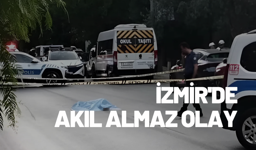İzmir'de akıl almaz olay: Yola yatan kadının üzerinden 2 araç geçti!