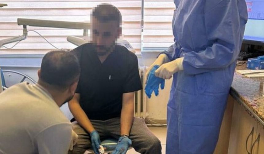 İzmir’de hasta, diş hekimine kafa attı