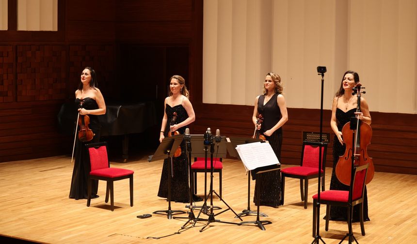 AASSM’de Türk bestecilere saygı gecesi: Nemeth Quartet’ten müthiş konser