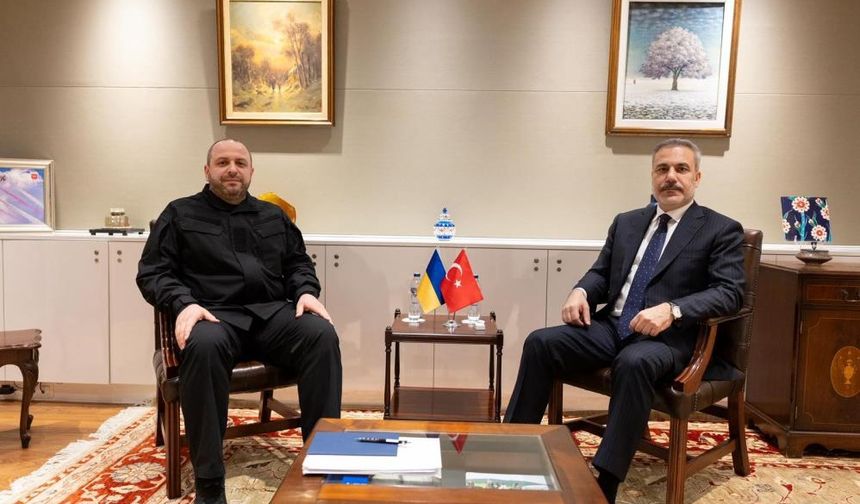Brüksel’de Türkiye-Ukrayna diplomasisi: Fidan, Umerov ile görüştü