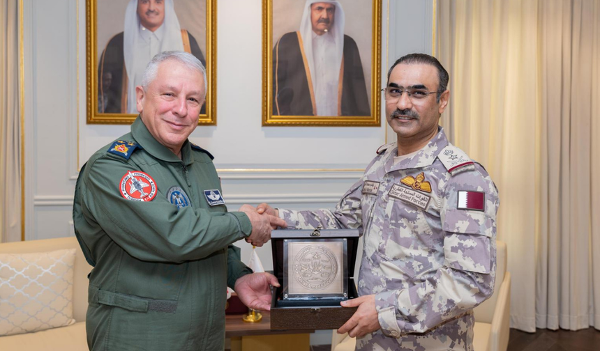 Hava Kuvvetleri Komutanı Kadıoğlu Katar’ı ziyaret etti