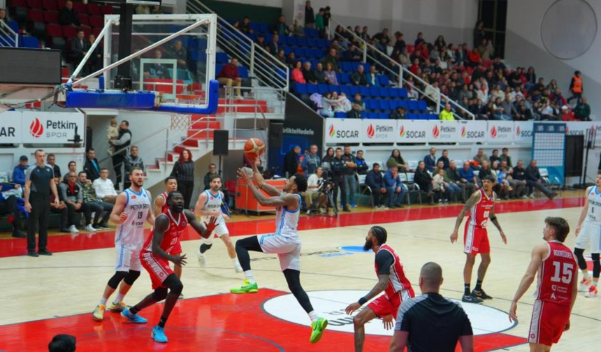 Aliağa Petkimspor, FIBA Europe Cup’ta 2’de 2 yaptı
