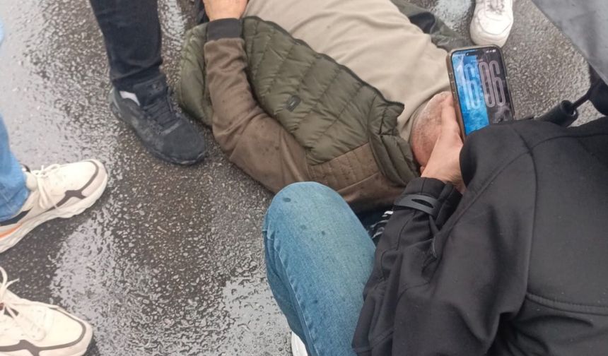 Çankaya’da yayaya araç çarptı