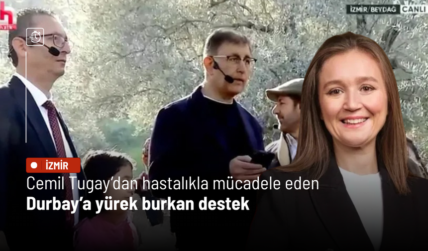 Cemil Tugay’dan hastalıkla mücadele eden Durbay’a yürek burkan destek