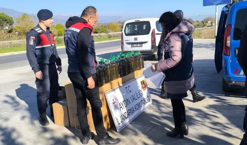 Otobüs bagajında 400 litre kaçak yağ ele geçirildi