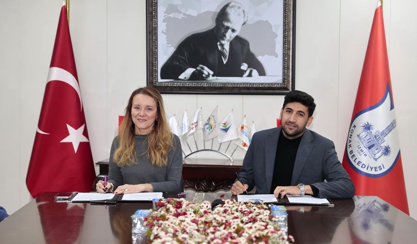 Konak’ta ‘Genç’ protokol: Uluslararası iş birliği için imza atıldı
