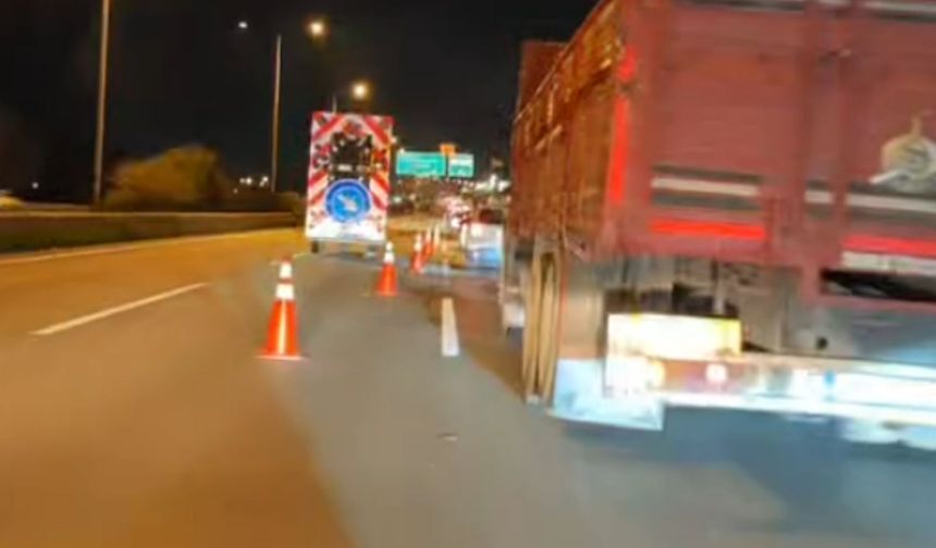 Narlıdere arıtma istasyonu ile şehitlik arasında trafik durma noktasına geldi