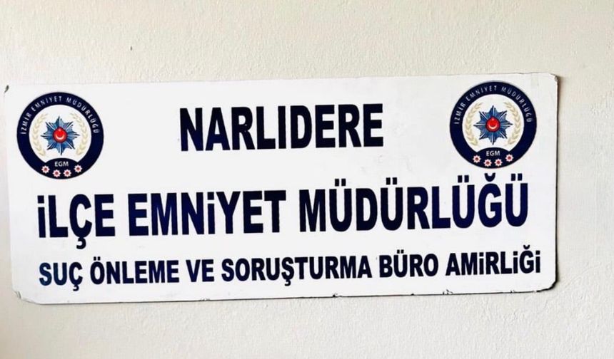 Narlıdere’de polisten silah operasyonu