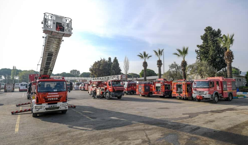 İtfaiye araçlarının bakım üssü