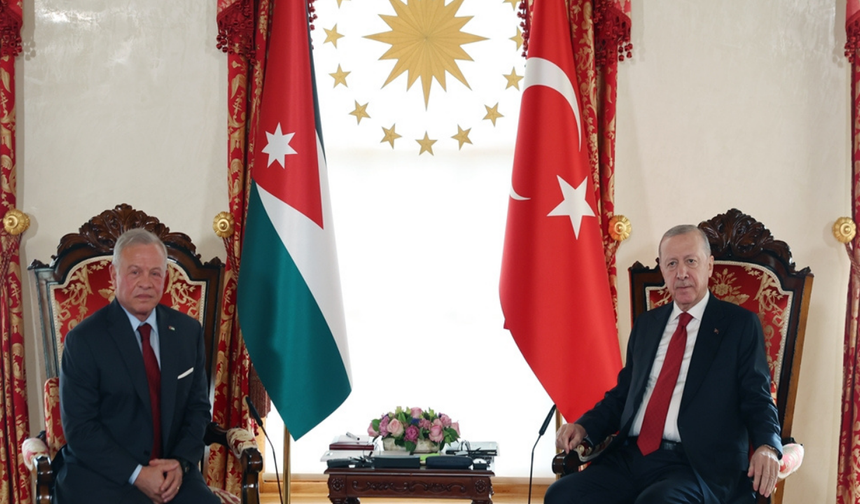 Erdoğan, Ürdün Kralı 2'inci Abdullah ile İstanbul’da görüştü: “Barış ve istikrarda hemfikiriz”