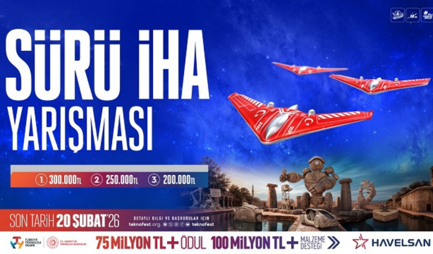TEKNOFEST Sürü İHA Yarışması için başvurular başladı