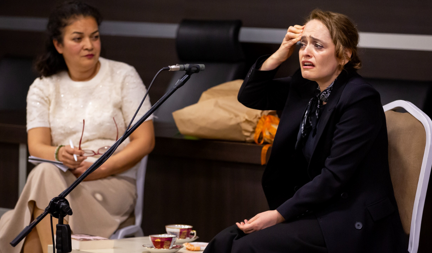 Dünya Tiyatrolar Günü'nde, Afife Jale'nin ilham veren mücadelesi Narlıdere'de anlatıldı